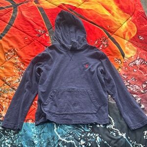 Polo by Ralph Lauren Navy Blue Kids Hooded T-Shirt